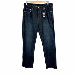 Banana Republic Athletic Fit Jeans Mens 36x32 Blue Denim NWT Relaxed